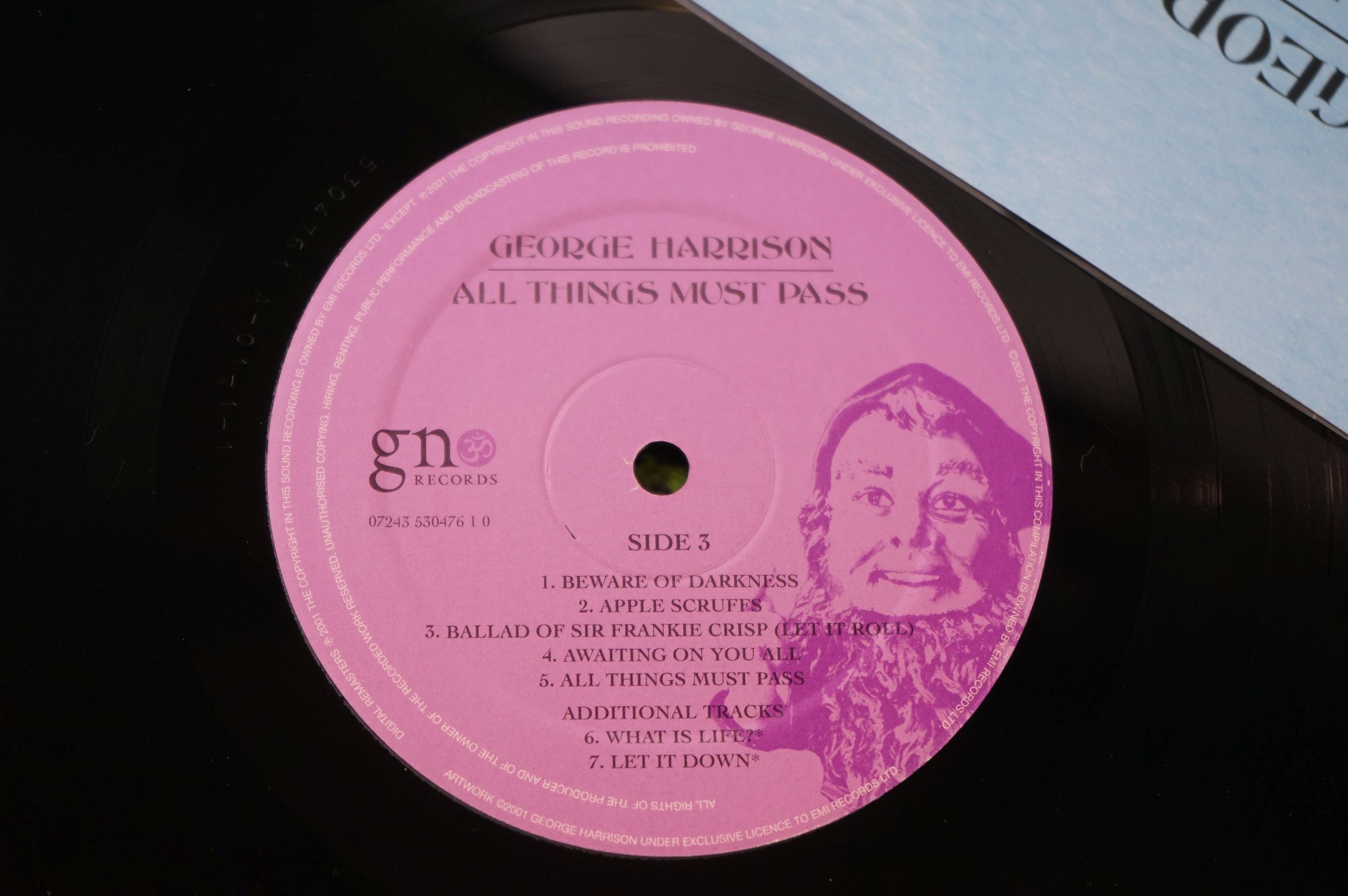 Vinyl - George Harrison All Things Must Pass (GnOM Records 7243 5 3047412) 3 LP box set (2001 - Image 5 of 7