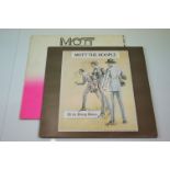 Vinyl - Mott The Hoople 2 LP's to include Self Titled (CBS 69038) die-cut sleeve, gatefold with