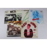 PUNK / POST PUNK - 5 EUROPEAN PUNK /POST PUNK 7? SINGLES from 1977-1981. 1. MC5 - BORDERLINE (