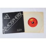 PUNK / POWER POP - 2 RARE MID 1980?S UK PUNK / POWER POP UK 1ST PRESSING SINGLES. 1. ATMOSPHERIX -