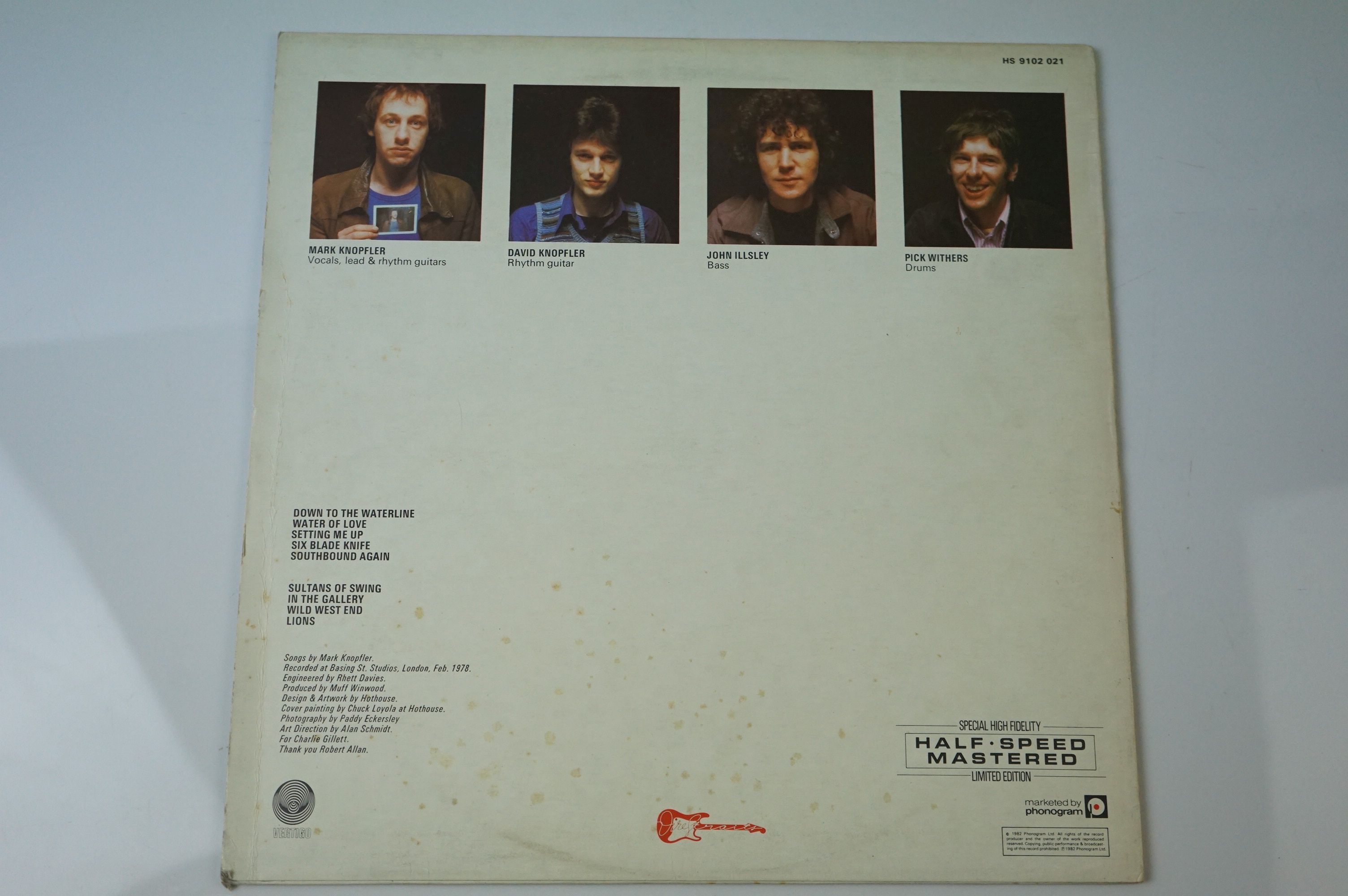 Vinyl - Dire Straits 3 LP's to include Brothers In Arms (Warner Bros 49377-1) Love Over Gold ( - Image 3 of 13
