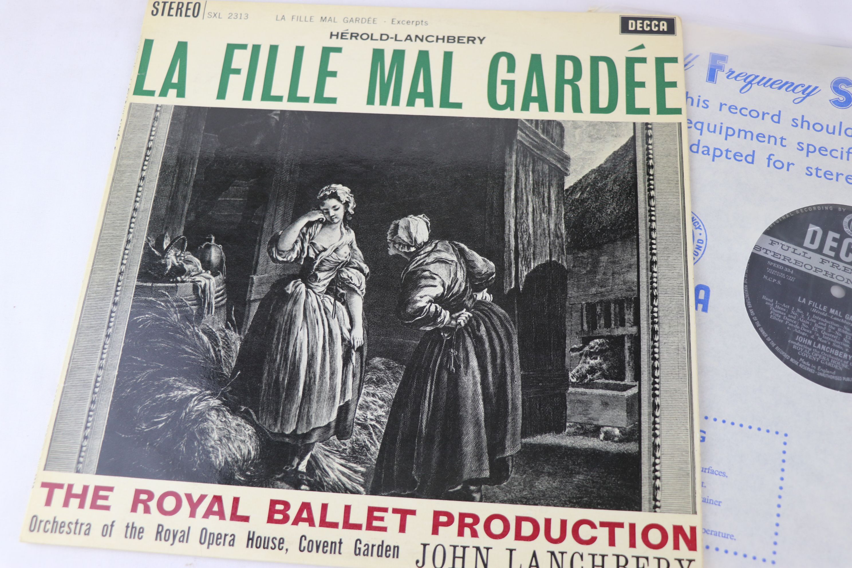 . CLASSICAL STEREO ED1 LP - DECCA SXL 2313 WBg ED1 ?ORIGINAL RECORDING BY? LABELS, Herold - Image 2 of 4