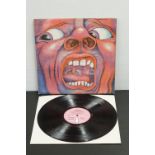 Vinyl - King Crimson In The Court LP on Island ILPS9111 Stereo, vinyl vg with some non feelable