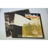 Vinyl - Led Zeppelin 2 LP's to include Two (K 40037) green/orange Atlantic label first re-release,
