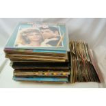 Vinyl - Pop, Rock & Jazz collection of approx 50 LP's, 9EP's and 7" / 12" singles to include Elton