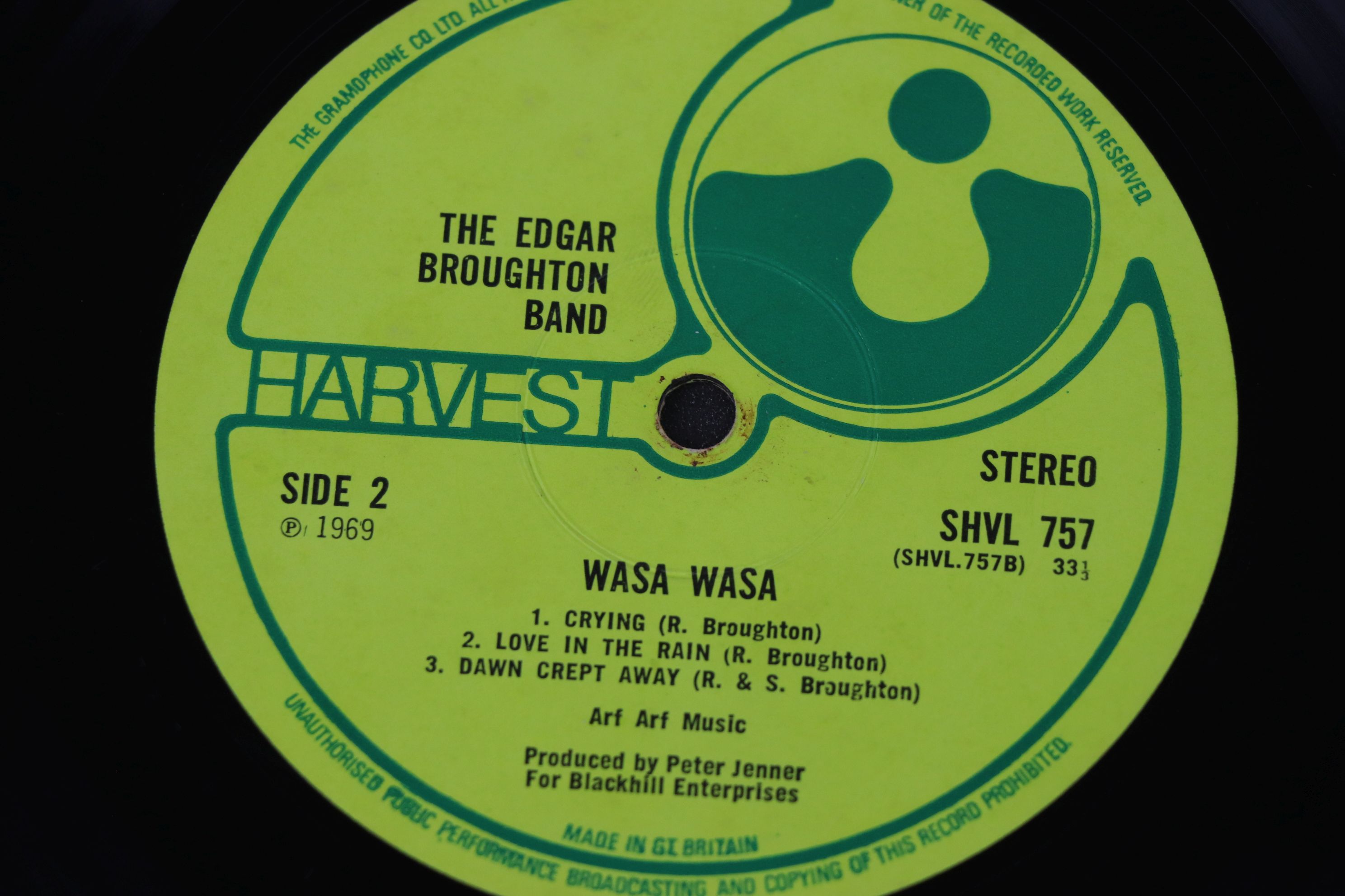 Vinyl - Edgar Broughton Band Wasa Wasa (SHVL 757) no EMI on label or Sold In UK, Harvest advertising - Image 6 of 7