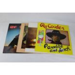 Vinyl - Ry Cooder 4 LP's to include Self Titled (K 44093), Borderline (W8 56864), Paradise And Lunch