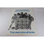 CLASSIC ROCK POSTER - DAVID BOWIE, ROD STEWART, STEVE MARRIOTT (SMALL FACES), 1974 UK ORIGINAL PROMO