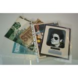 Music Autographs - Small group of ephemera including signed John Mayall and The Bluesbreakers