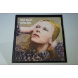 Vinyl - David Bowie Hunky Dory (SVLP 265) Remastered at Abbey Road Studios 1999, insert included.