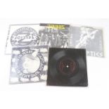 PUNK - CRASS RECORDS RELATED PACKAGE OF 5 UK 1ST PRESSINGS SINGLES. 1. ZOUNDZ - CAN?T CHEAT KARMA (