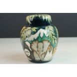 Moorcroft Lidded Jar, Moorcroft Collector's Club piece in the Noah's Ark pattern, dated 95, with