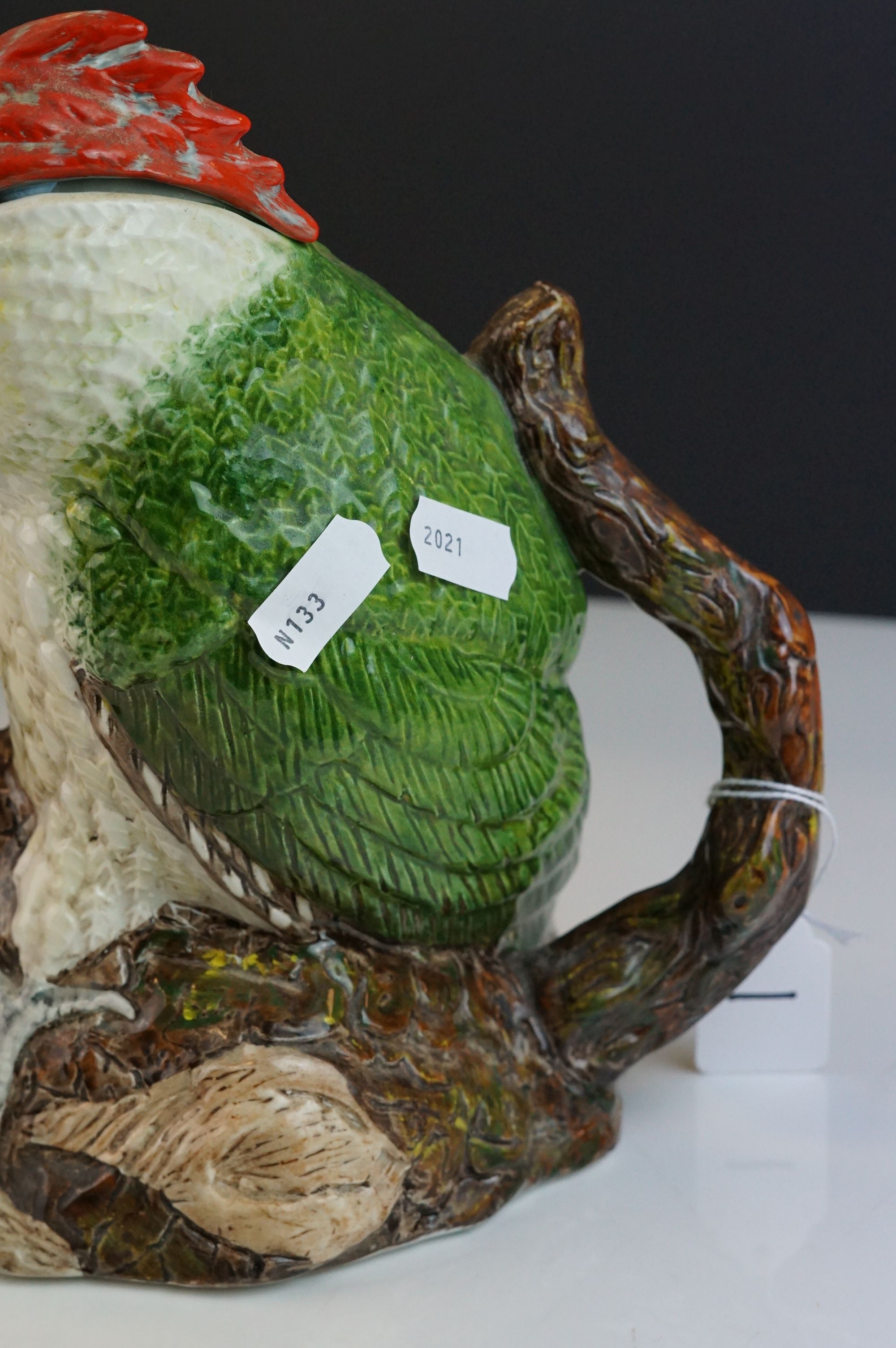 A Beswick Green Woodpecker figure impressed number 1219 green paper label together with a Royal - Image 10 of 12