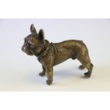 Abronze /brass figure of a French Bulldog