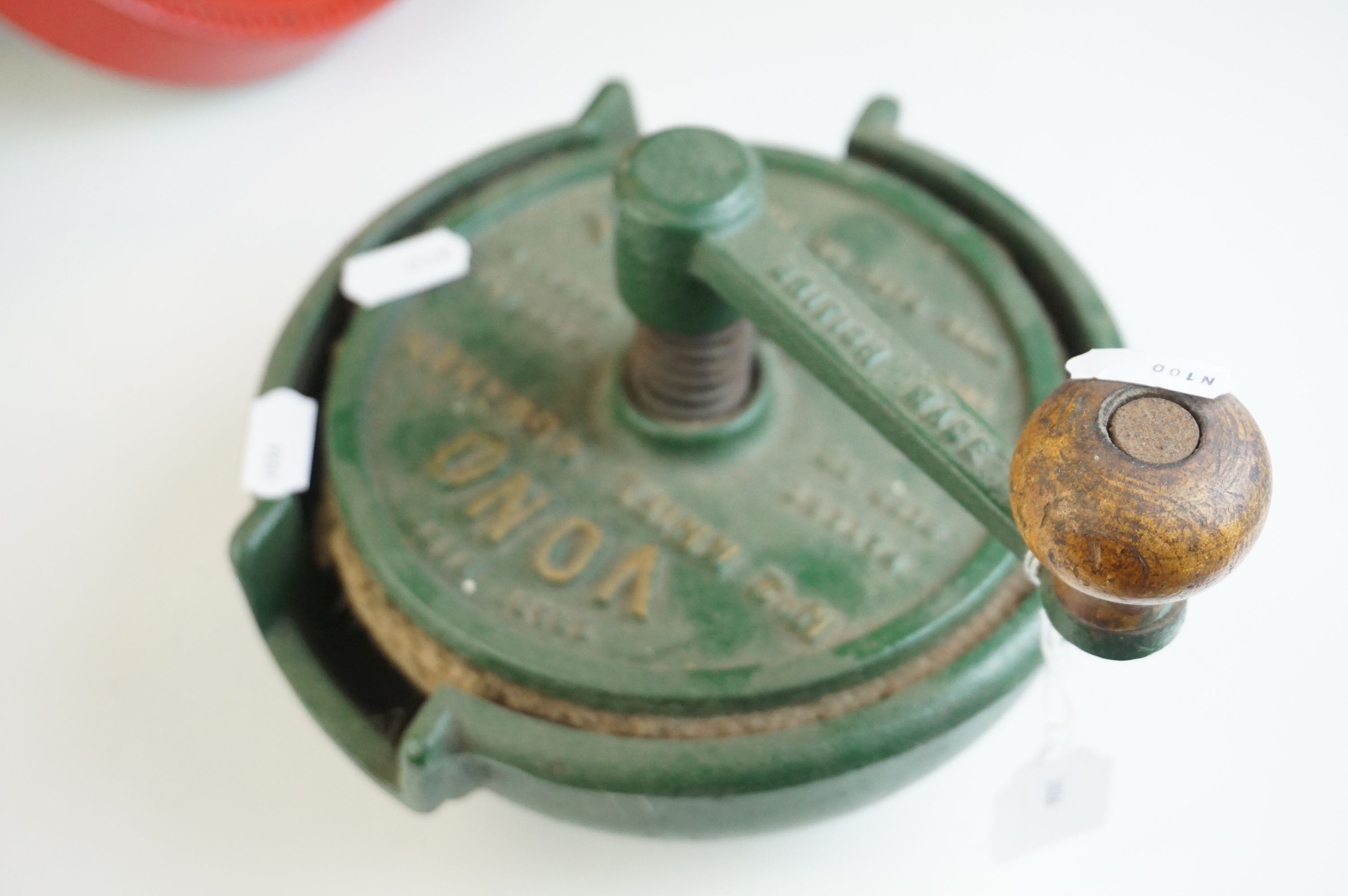 Three Vintage Household Implements including a Spong's Red Seal Polisher, Alexanderwerk Slicer and a - Image 3 of 12