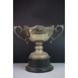 A vintage Bath Motor Club Ltd H & M Jubilee Trophy.