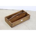 Vintage Pine Cutlery Tray