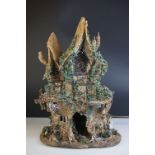 Helen Coles Pottery ' Country Dwellings ' Collection Witches Cottage Table Lamp