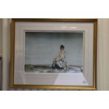 ' Mademoiselle Sophie ' - Sir William Russell Flint, Limited Edition Print with blind stamp,