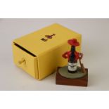 A novelty figure of a Spanish flamenco dancer in presentation box.