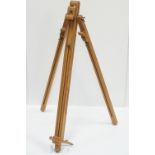 J M Paillard, Paris Wooden Telescopic Easel