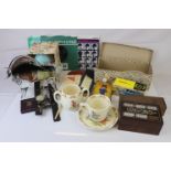 Large quantity of mixed collectables to include a selection of Wade Whimsies, Folded Map, Ration