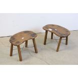 Pair of Antique Hearth Stools