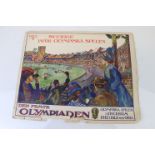 Olympic Games - Stockholm 1912, Swedish Language Programme for the event, some minor tears to cover,