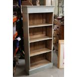 19th century Pine Bookcase with three shelves