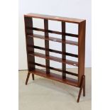 Penguin Bookshelf / Bookcase, 1950's, by Beaver & Tapley Ltd, Southall, Middlesex, Stained Walnut