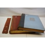 Books - 1903 Copy of ' The Survey Atlas of England and Wales ' with 84 plates of maps and plans