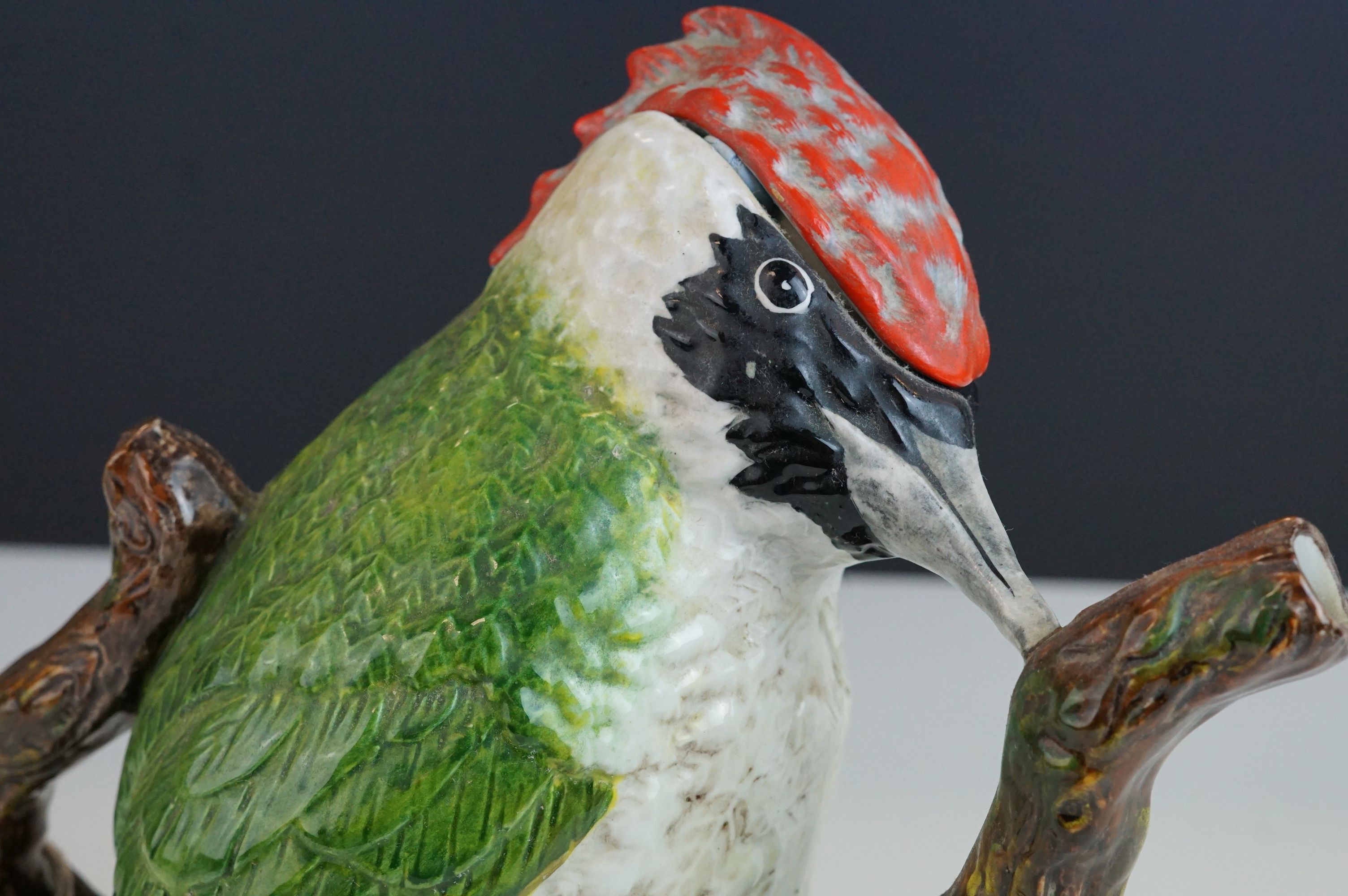 A Beswick Green Woodpecker figure impressed number 1219 green paper label together with a Royal - Image 8 of 12