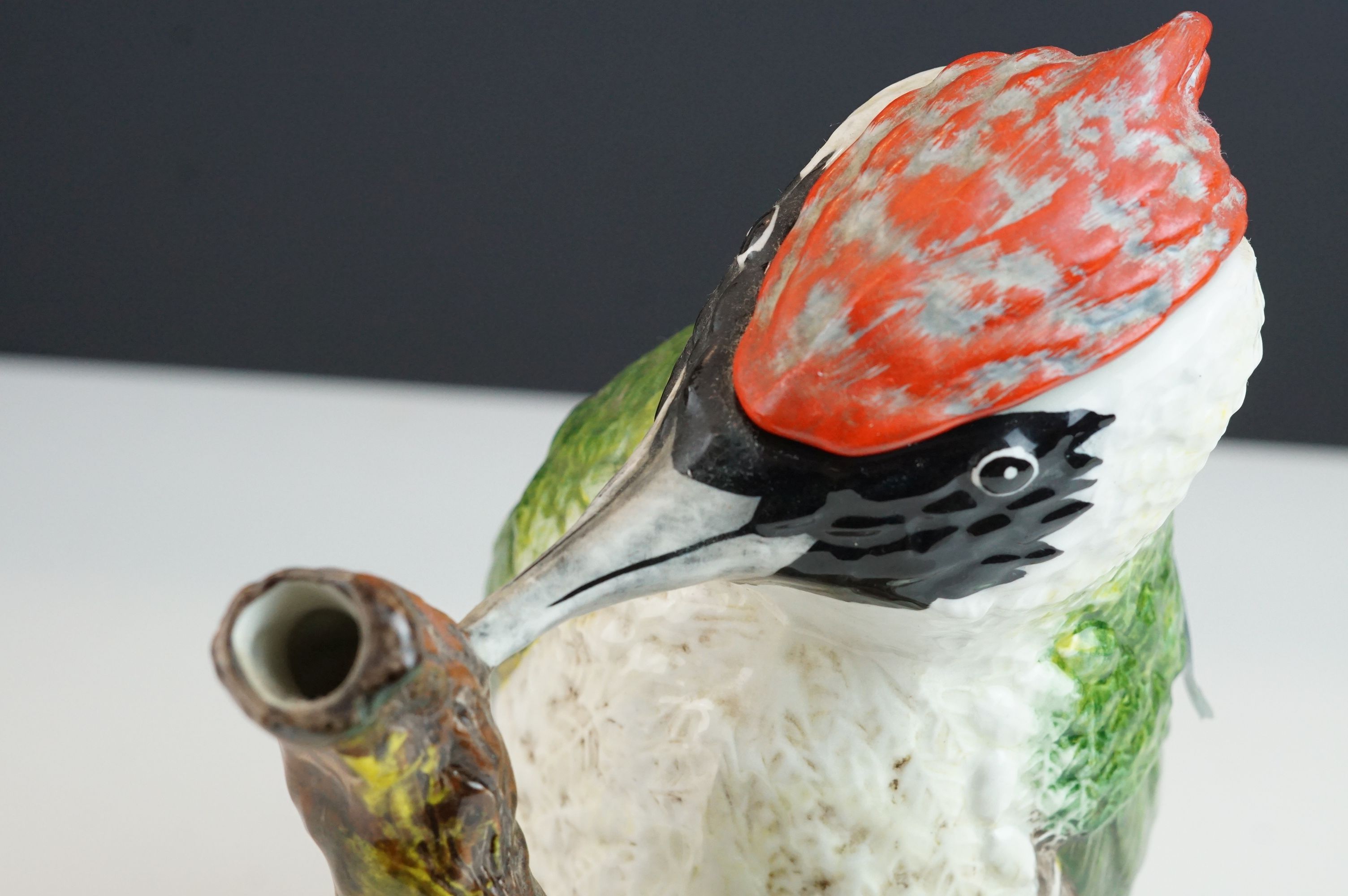 A Beswick Green Woodpecker figure impressed number 1219 green paper label together with a Royal - Image 11 of 12