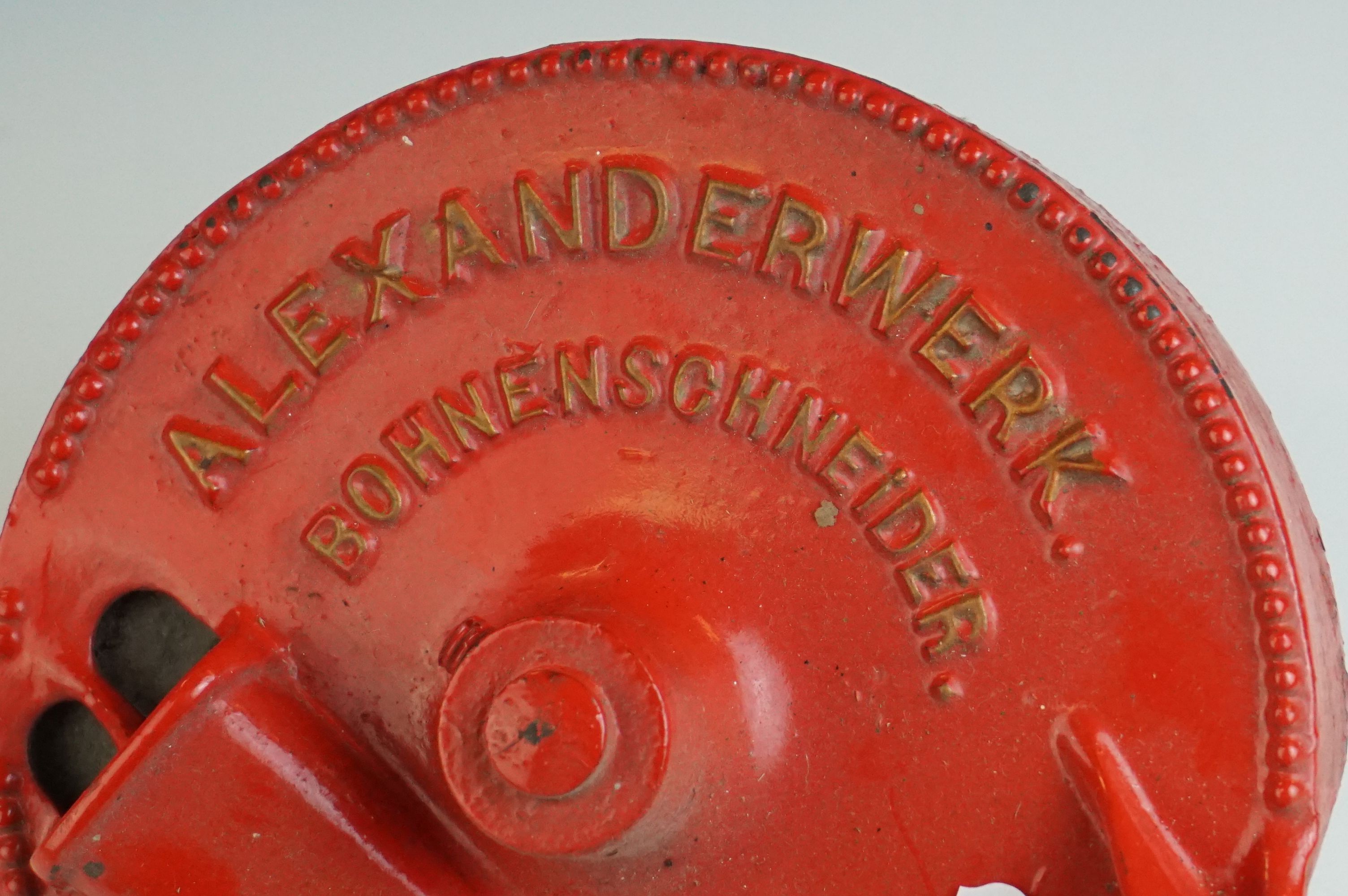 Three Vintage Household Implements including a Spong's Red Seal Polisher, Alexanderwerk Slicer and a - Image 6 of 12