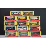 14 Boxed Solido diecast models in red/yellow boxes to include 16, 15, 17 x 2, 18 x 3, 18b, 20, 24