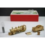 Boxed Precision Scale Co HO n3 gauge D&RGW K-28 brass locomotive & tender, made by Nakamura (Japan),