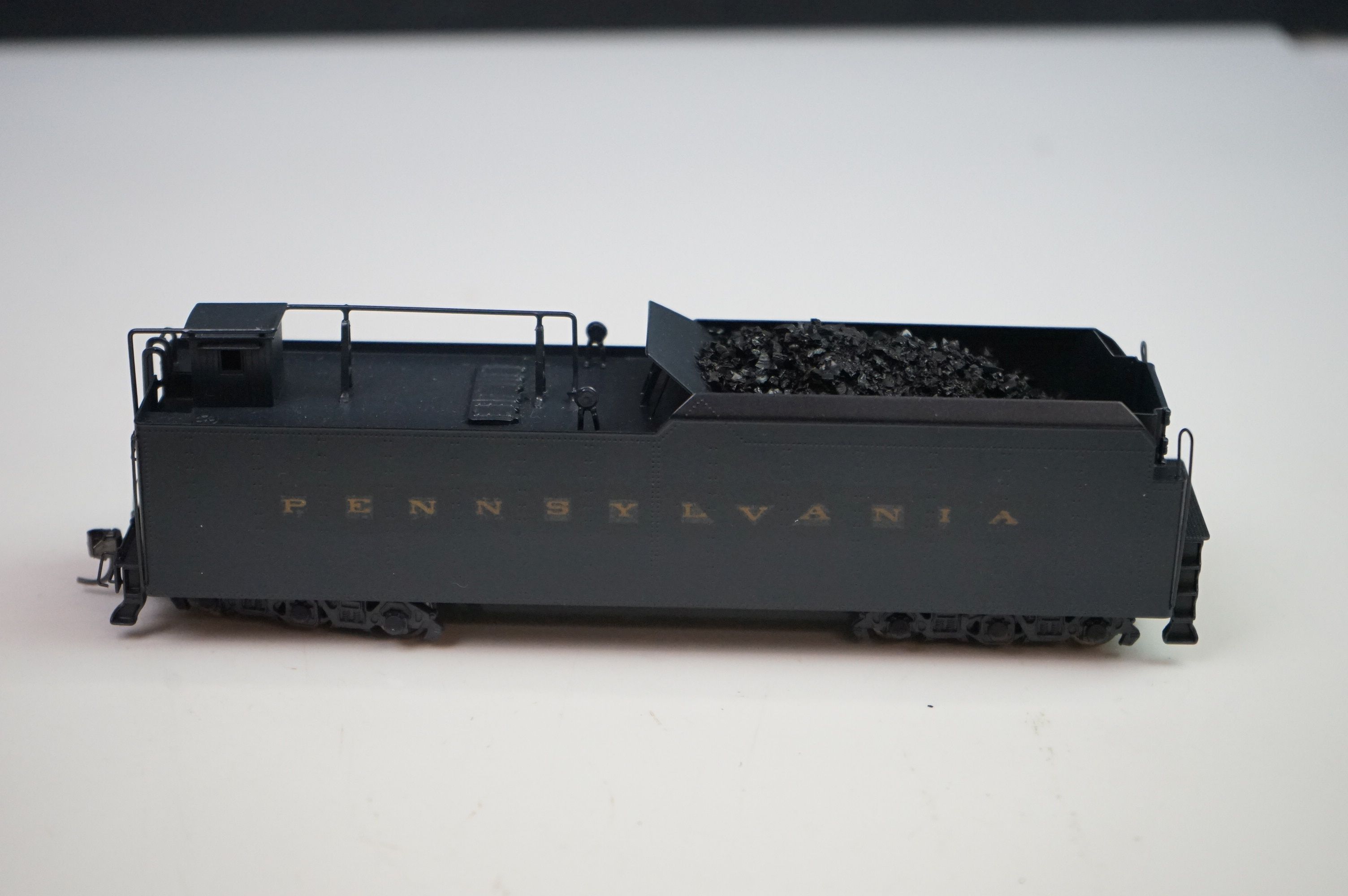 Boxed Westside Models HO gauge Pennsylvania M-1a 4-8-2 brass locomotive & tender made by Katsumi - Image 9 of 13