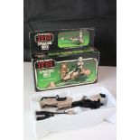 Star Wars - Boxed original Kenner Star Wars Return of the Jedi Speeder Bike vehicle, appearing