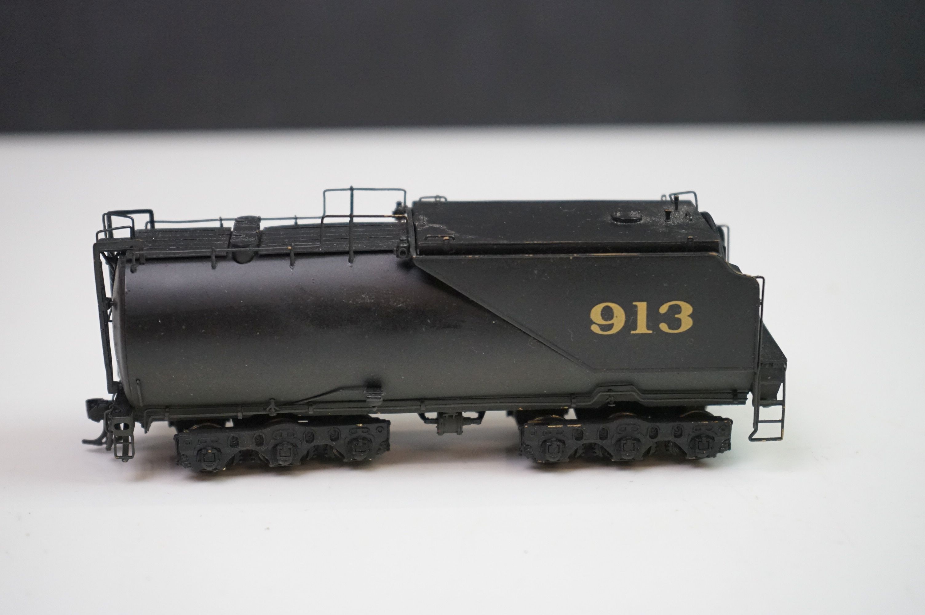 Boxed Westside Models HO gauge Great Northern S-2 4-8-4 brass locomotive & tender made by - Image 7 of 14