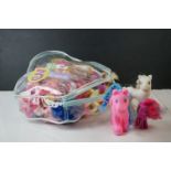 My Little Pony - Collection of 28 ponies from the 1980s to contemporary examples