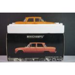 Boxed Pauls Model Art Minichamps 1:18 Alfa Romeo Giulia 1300 Super 1970 diecast model, diecast