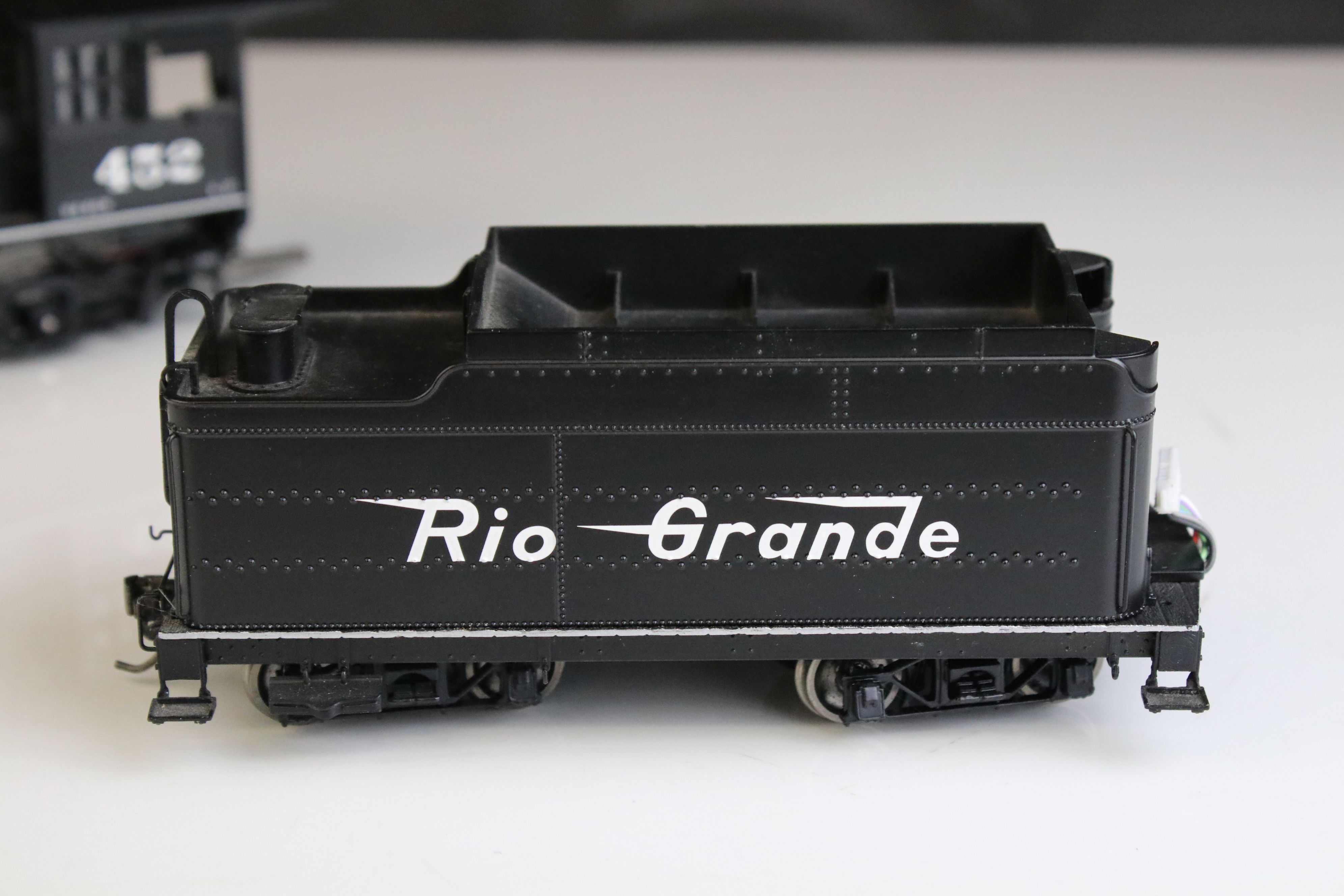Boxed Mountain Model Imports (Korea) ON3Scale K-27 2-8-2 Factory Painted Road #452 D & RGW - Image 18 of 28