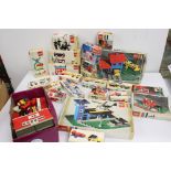Lego - 21 Boxed 1970s Lego sets to include 645, 648, Legoland Police Station etc, boxes taped up