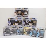 10 x Boxed Funko Pop Vinyls to include 13 Alana with Baby Hazel, 2 x 174 Mr Meeseeks, 2 x 227