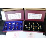 Two boxed ltd edn Britains metal figure sets to include 5391 The United States Army Band of