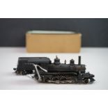 Japanese HO gauge 2-8-0 20 Sierra RR locomotive & tender, painted, appearing excellent, with tatty