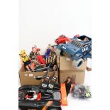 Quantity of Hasbro Action Man to include 20 x figures, 3 x vehicles and various clothing and