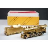 Boxed Sunset Models HO gauge Pennsylvania H9 2-8-0 brass locomotive & tender made by Samhongsa (