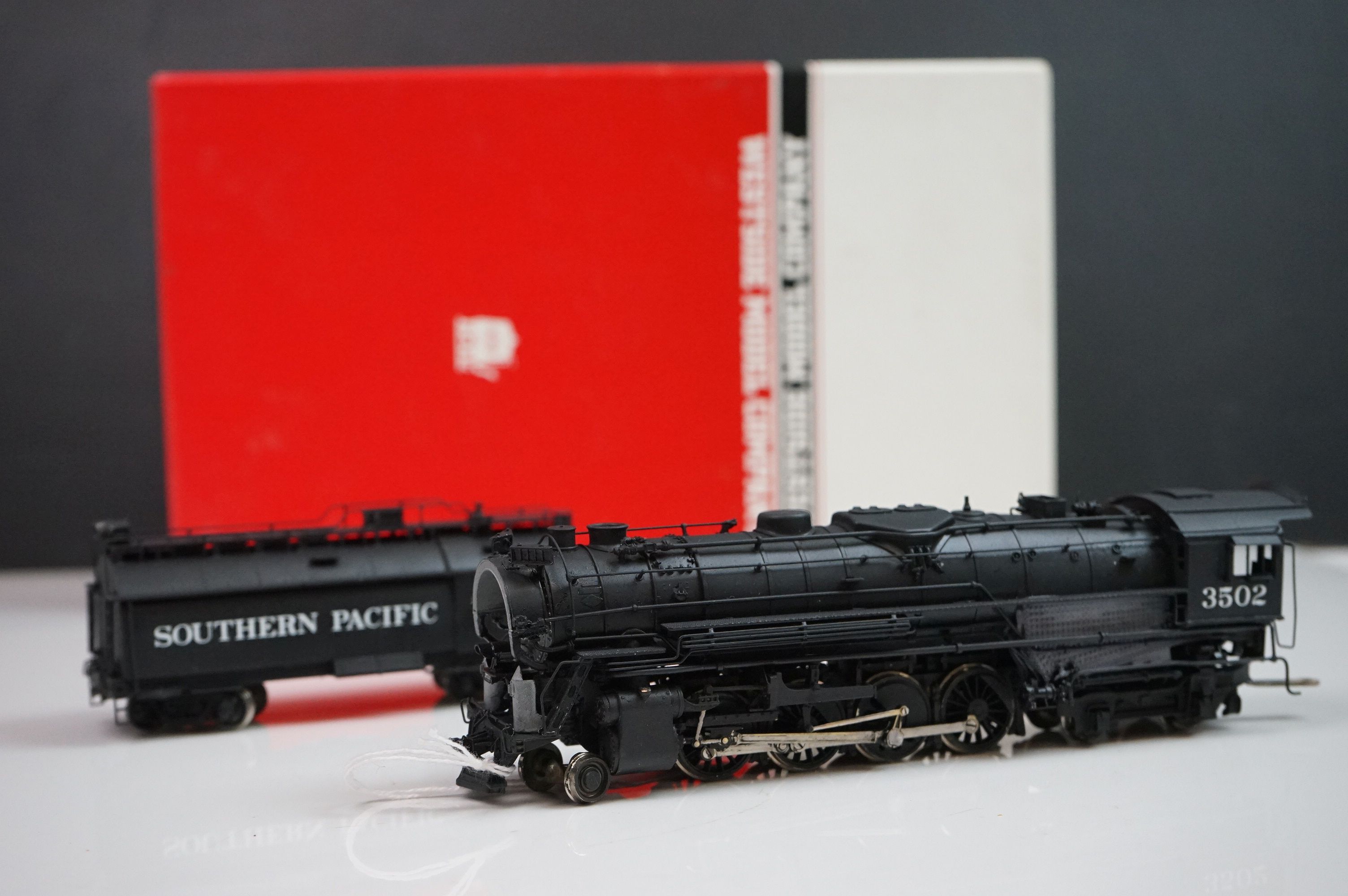 Boxed Westside Model Company HO gauge Southern Pacific 2-8-4 Class B-1 Mighty Canon Motor Drive 3502