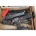 Group of OO / HO gauge model railway to include locomotives spares and repairs, boxed Track Bed,